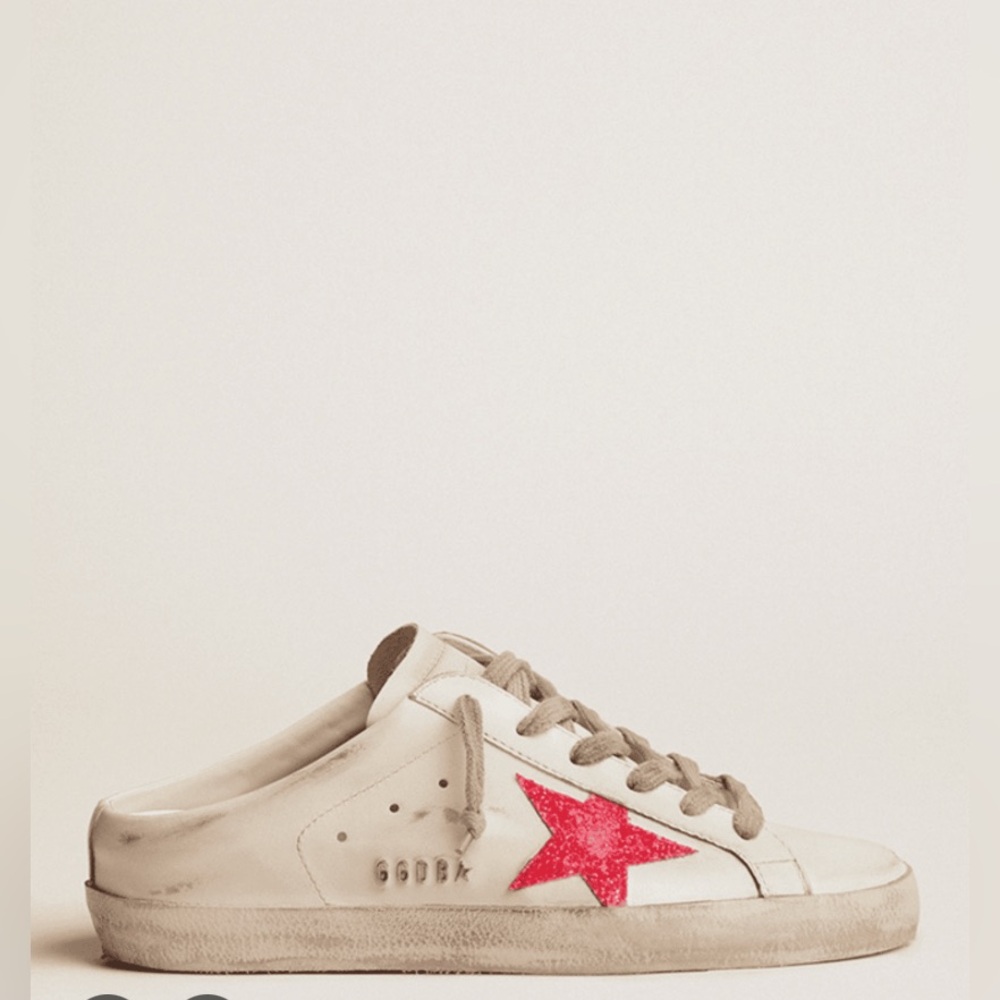 Golden goose sabot slip on sneakers new condition worn once